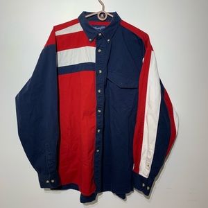 Wrangler Western Shirt XL Long Sleeve Vintage